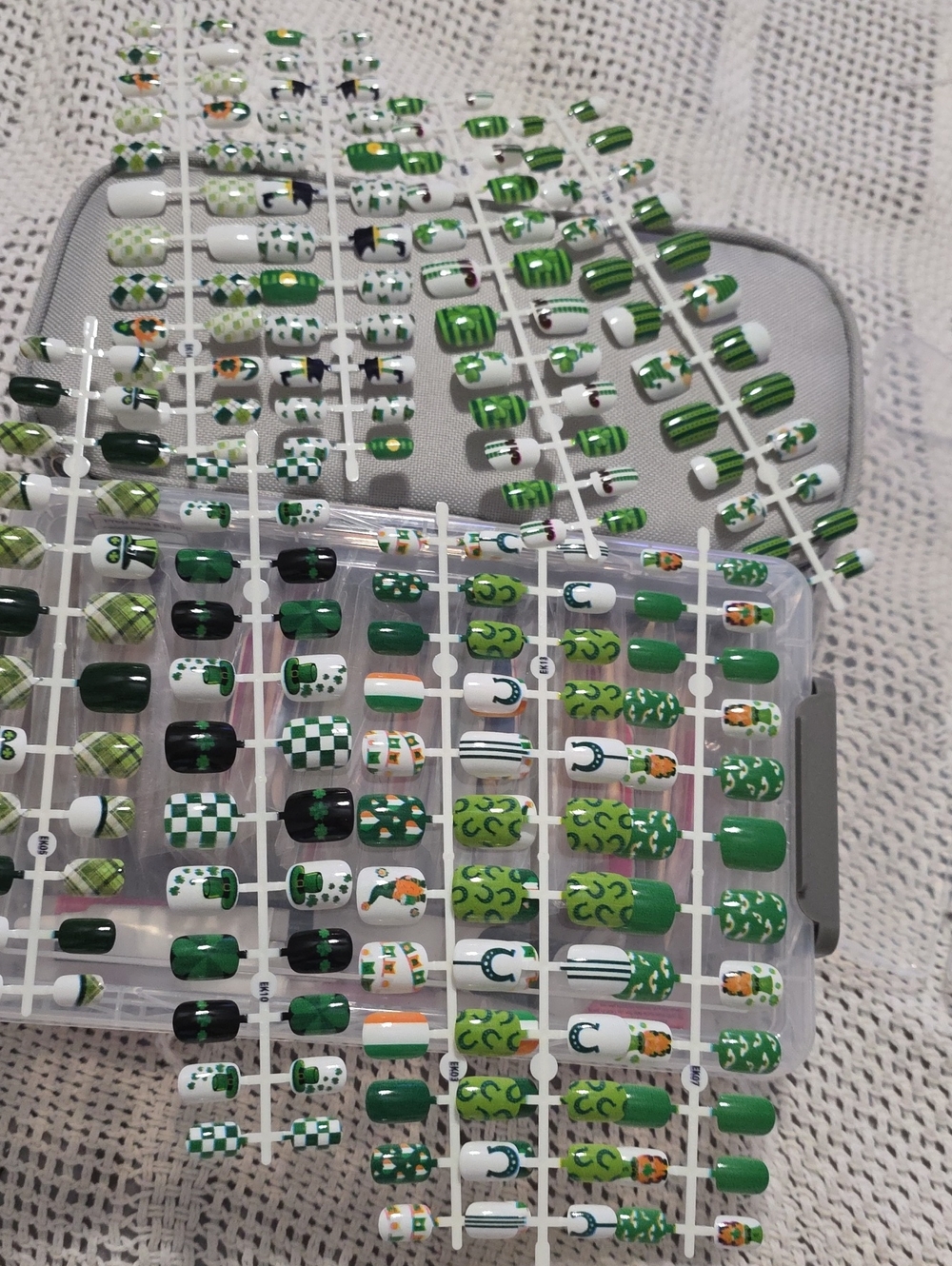 NEW St. Patrick's Day Press-On Nail Sets Lot Of 9